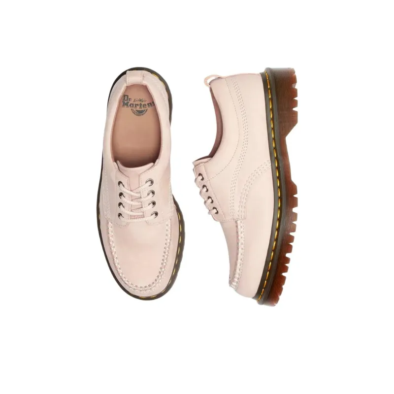 Dr. Martens Lowell Buttersoft Leather Moc Toe Shoes Powder Pink-4