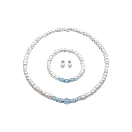 KING TAI SANG Pearl Necklaces Unisex