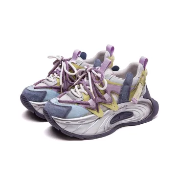 Chibang Abrasion Resistant, Breathable, Lightweight, Height Increasing Low Top Chunky Sneakers Women's