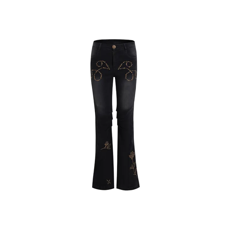 DND4DES Jeans Women's Black-0