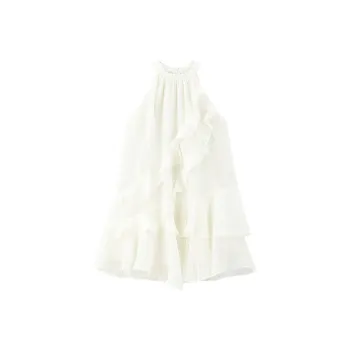 LEDIN Sleeveless Dress Women's Cream Beige