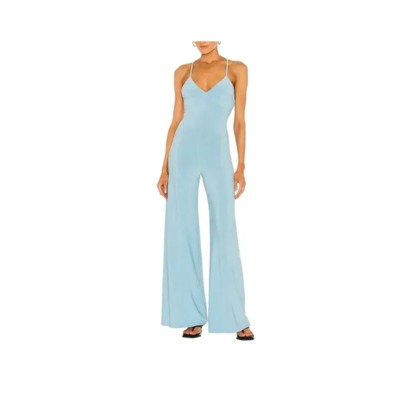 NORMA KAMALI Jumpsuit Women's Blue-0