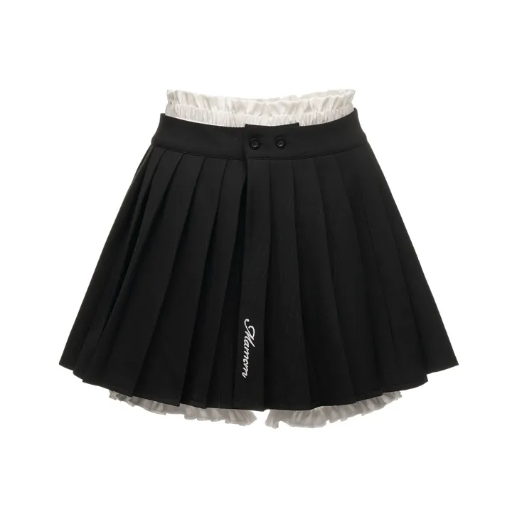 MAMC Casual Short Skirts Women's Black-0