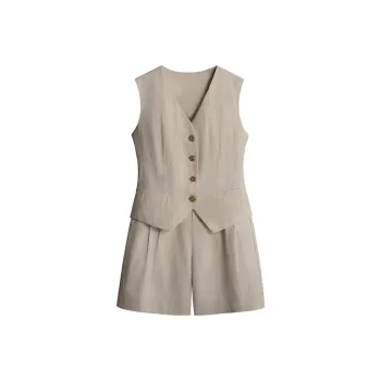 Cypress House Casual Suit Women's Beige
