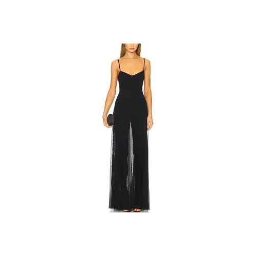 NORMA KAMALI Semi sheer Maxi Dress