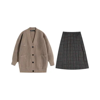 Adeworn Two Piece Skirt Sets Women's