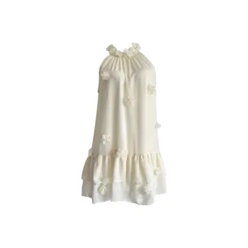 YGPRW Sleeveless Dress Women's Apricot
