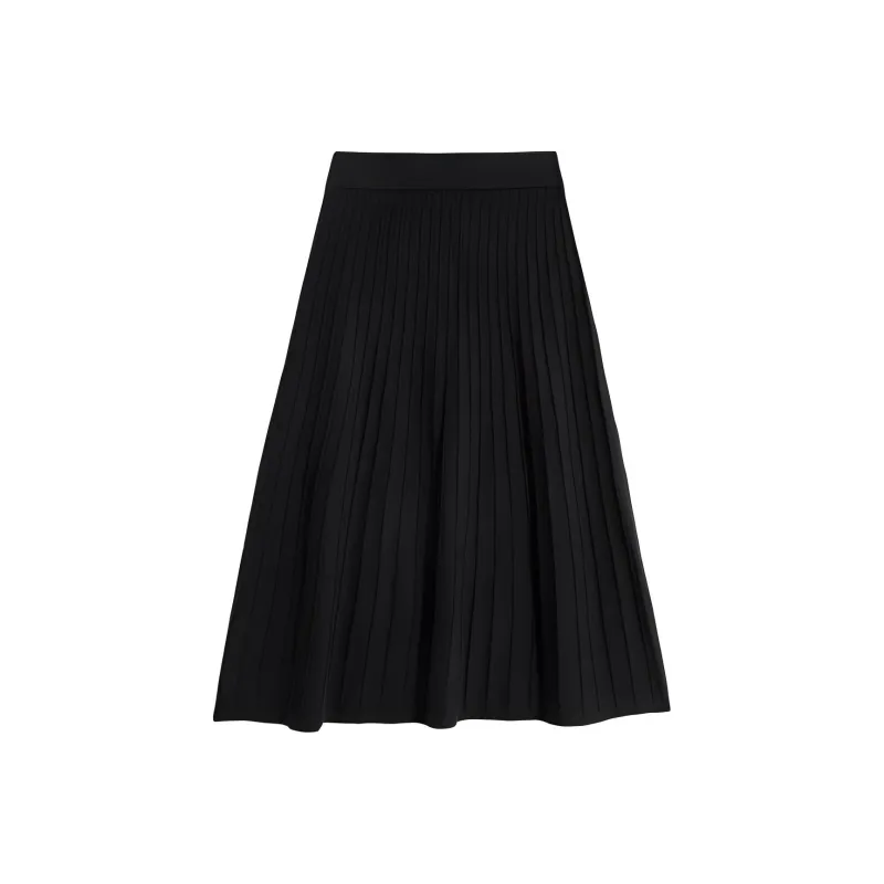 GAP Casual Long Skirts Women's Black-0
