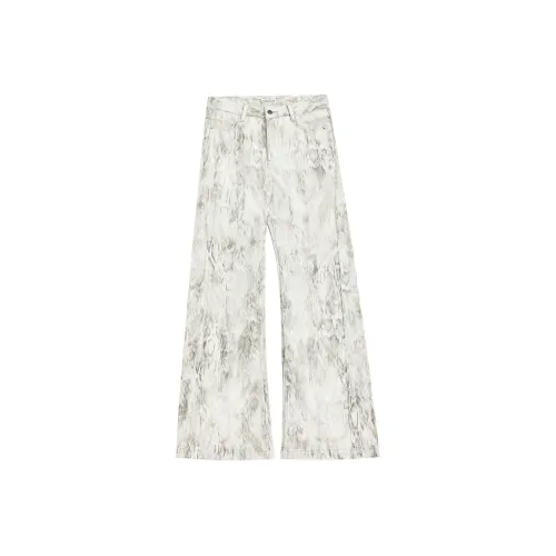 FIRELADY FUR Jeans Women's Snake Skin Print