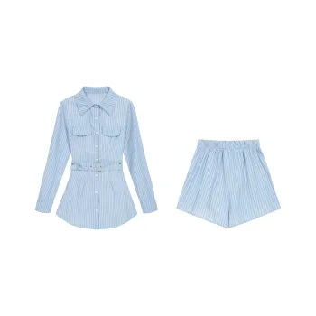 IDLE SOUL Casual Suit Women's Blue