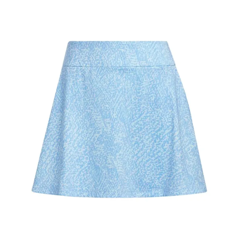 Adidas PRINTED FRILL GOLF SKIRT Casual Short Skirts Women's Blissful Blue-0