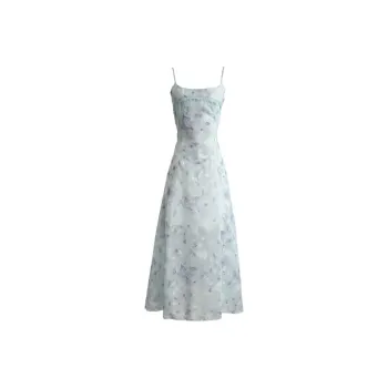 COVER TIME Slip Dresses Women's Blue