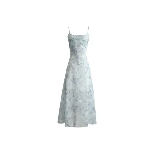 COVER TIME Slip Dresses Women's Blue