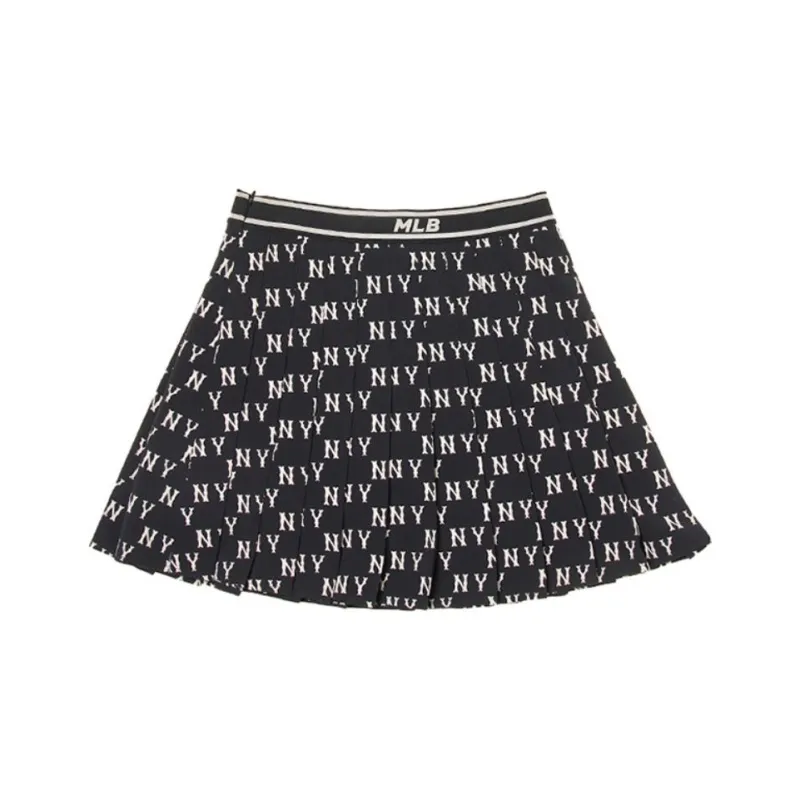 MLB New York Yankees SS24 Casual Short Skirts Women's Black-0