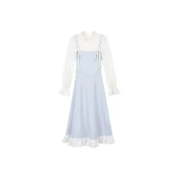 Lookinto Long Sleeved Dresses Women's