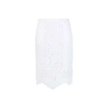Burberry Lace Detailed Pencil Skirt