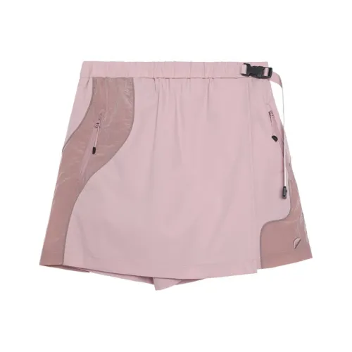 SEMICIRCLE Casual Short Skirts Women's Gray Pink