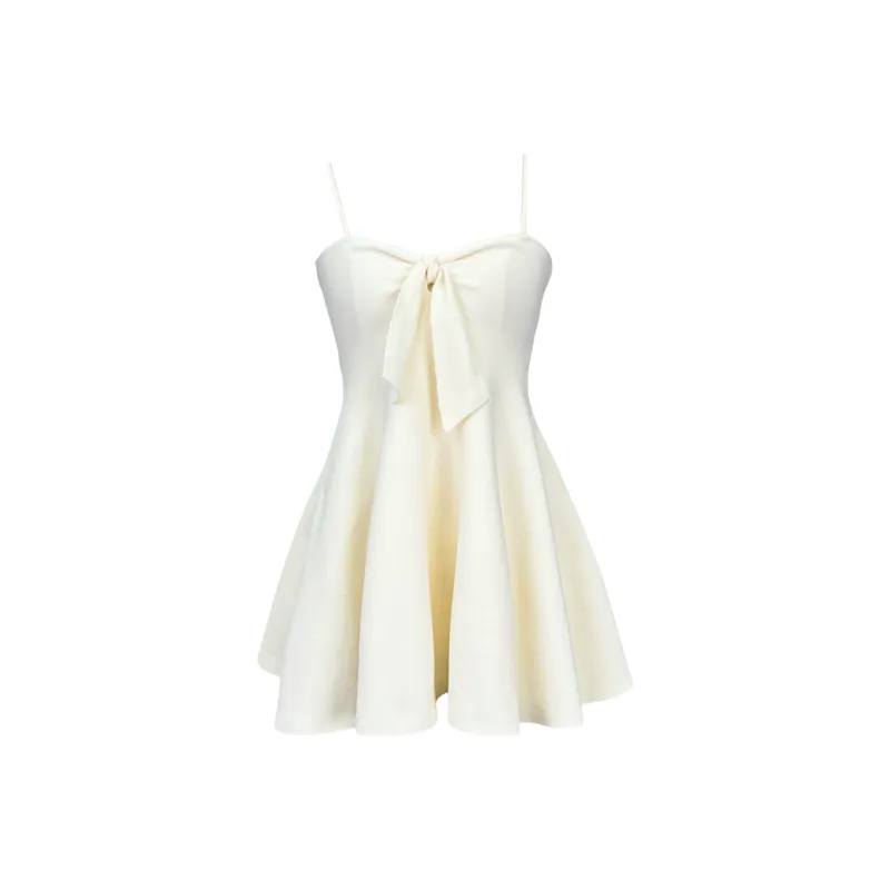 Udon House Slip Dress Women's Milk White-0