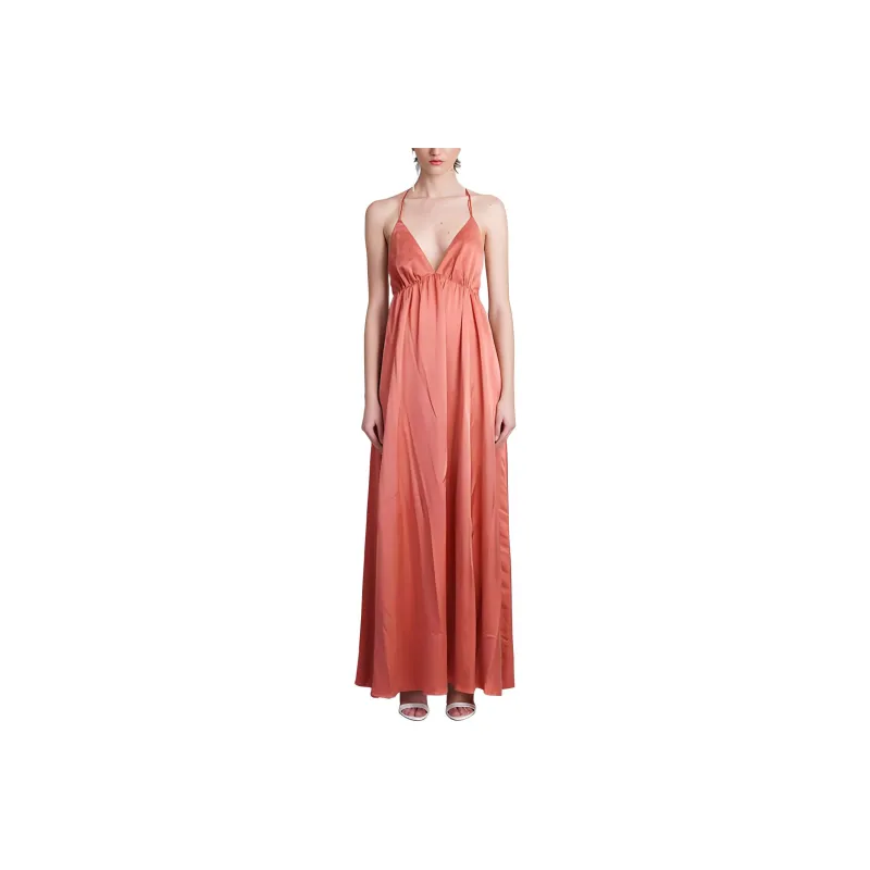 Zimmermann Sleeveless Satin Slip Maxi Dress-0
