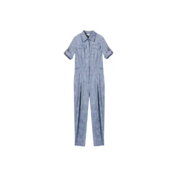 BBLLUUEE Jumpsuit Women's Denim Blue