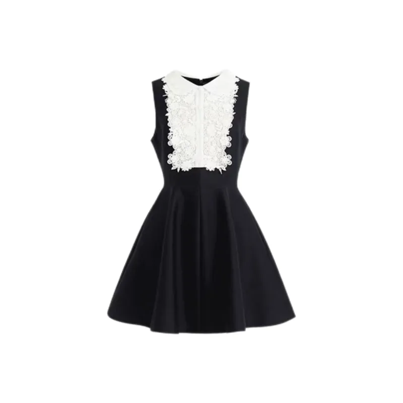 ABBY GODDESS Sleeveless Dress Women's Black-0
