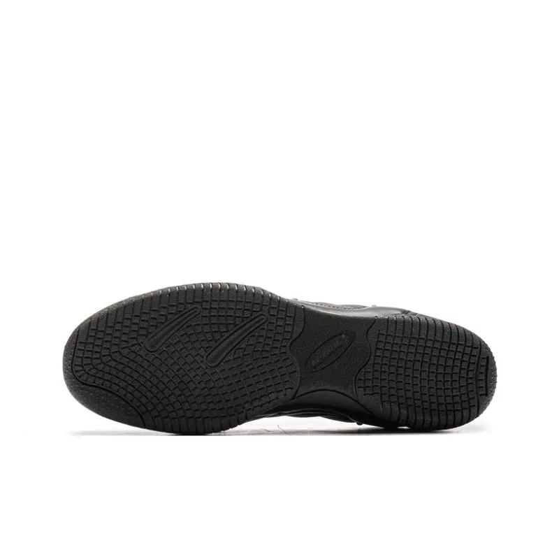 LiNing Shock Absorbers With Slip Resistant And Abrasion Resistant Properties Low Top Casual Shoes Unisex Black-4