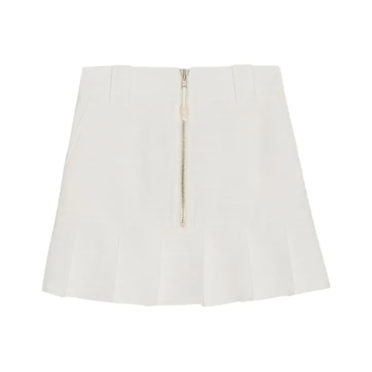 GANNI Pleated Mini Skirt-0