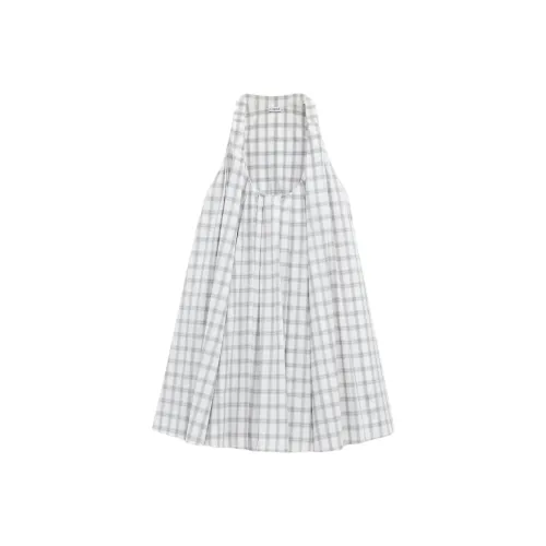 LOEWE SS25 Sleeveless Dress Women's Gray