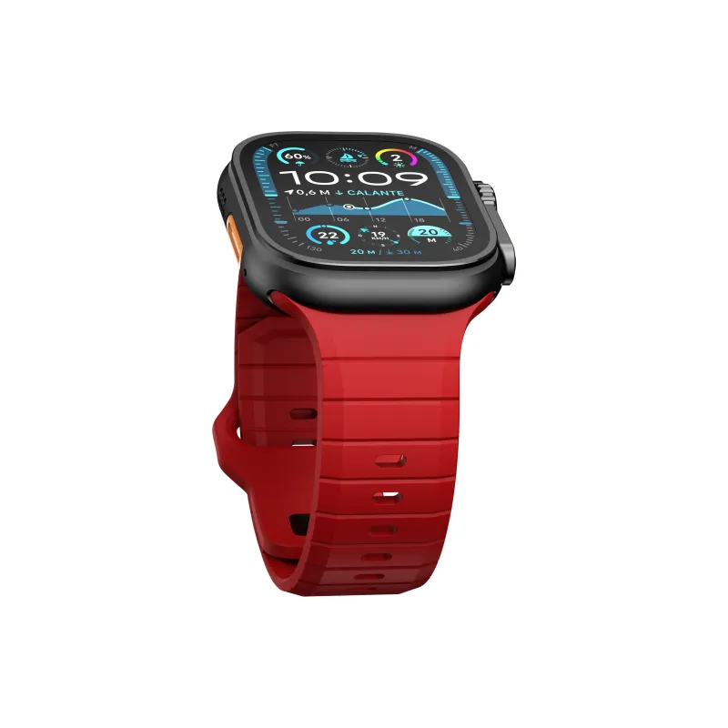 Watchbond Watch Band Apple Compatibility Fluoroelastomer Material-4