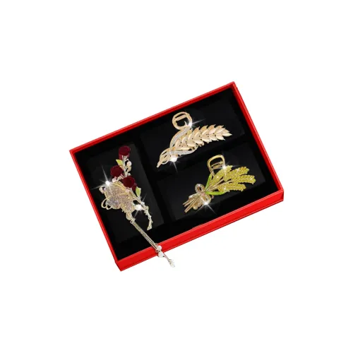 Enchanting Cat Alloy Hair Clips Women's