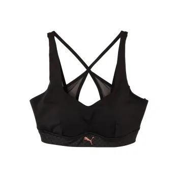 PUMA AOP BRA Sports Underwear Women's Black