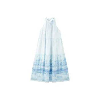 LEDIN Sleeveless Dress Women's Ice Dew Blue