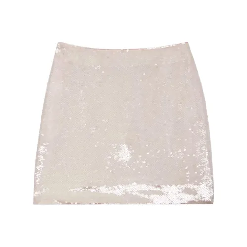 GUESS Pelari Sequin Mini Skirt Casual Short Skirts Women's Pink