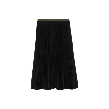 THEORY Designer Co-authored Collection Casual Long Skirts Women's Black