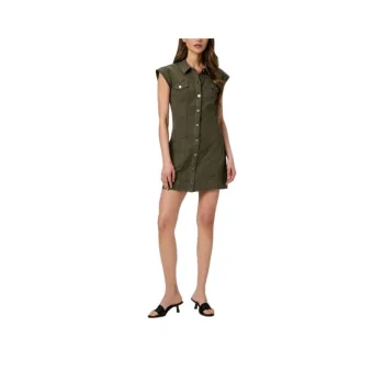 PAIGE Sleeveless Dress Women's Forest Green