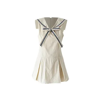 JOSR Sleeveless Dress Women's White