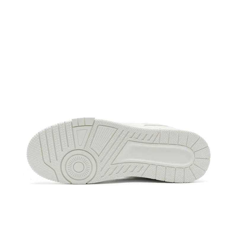 B.Duck Summer Citywalk Collection Skateboard Shoes Unisex Low Top White Gray/Beige Brown/Black White-9