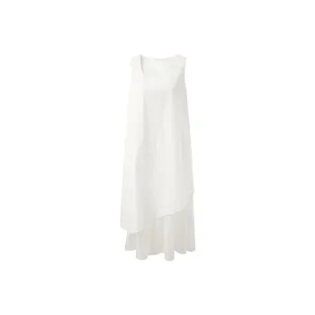 3COLOUR Sleeveless Dress Women's Cloud White