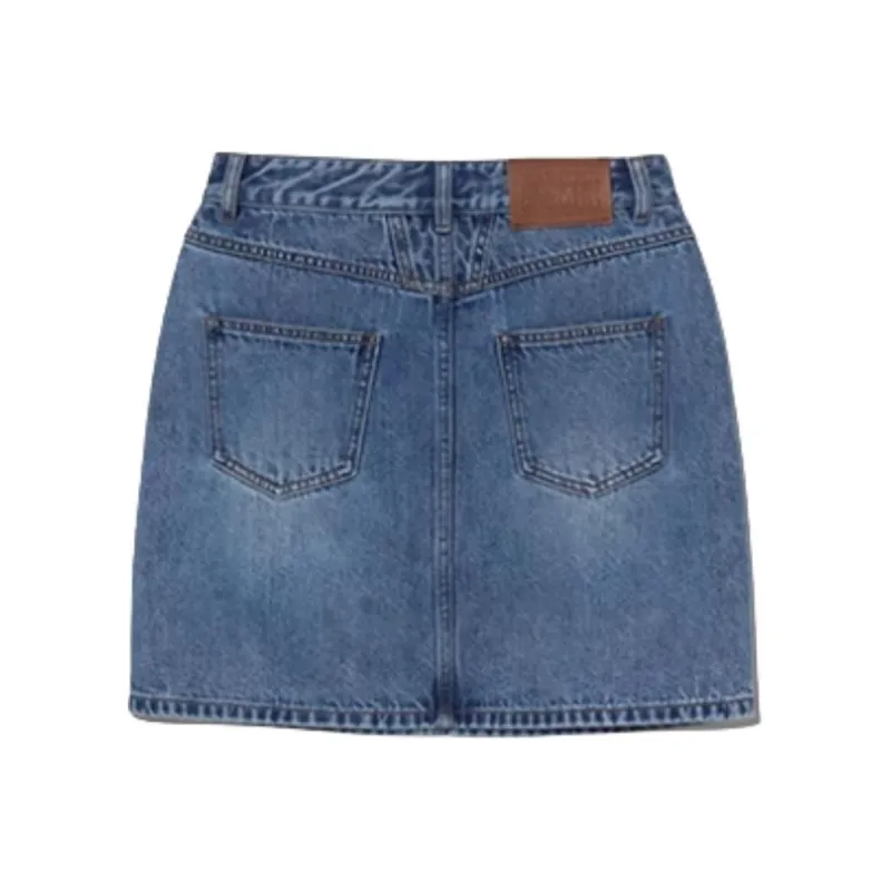 MARITHE FRANCOIS GIRBAUD Denim Short Skirts Women's-7