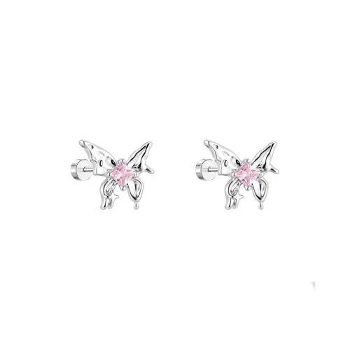 EAR PARTNER Titanium Steel Stud Earrings Women's