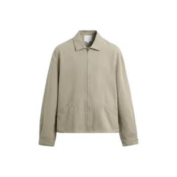 ZARA Jackets & Coats Men's Light Green