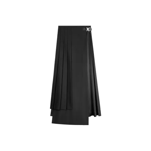 Unawares. Casual Long Skirts Women's Black