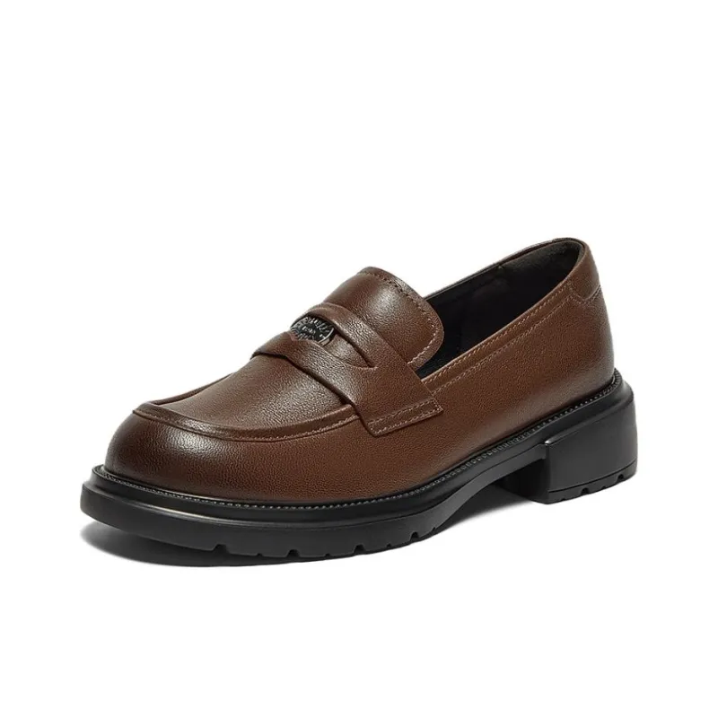 BATA Loafers Women's Coffee, Black-1
