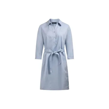 Hush Puppies Long Sleeved Dress Women's Sea Blue