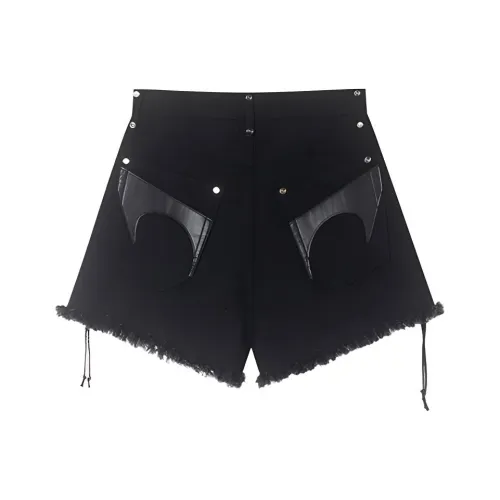ITIB Denim Shorts Women's Black