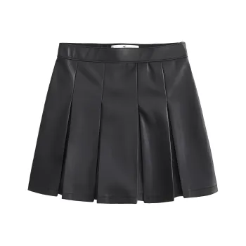Hollister Casual Short Skirts Women's Black