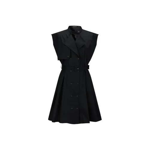 PEACEBIRD Sleeveless Dress Women's Black