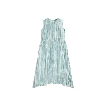 DKNY Sleeveless Dress Women's Sea Blue Mixed Color