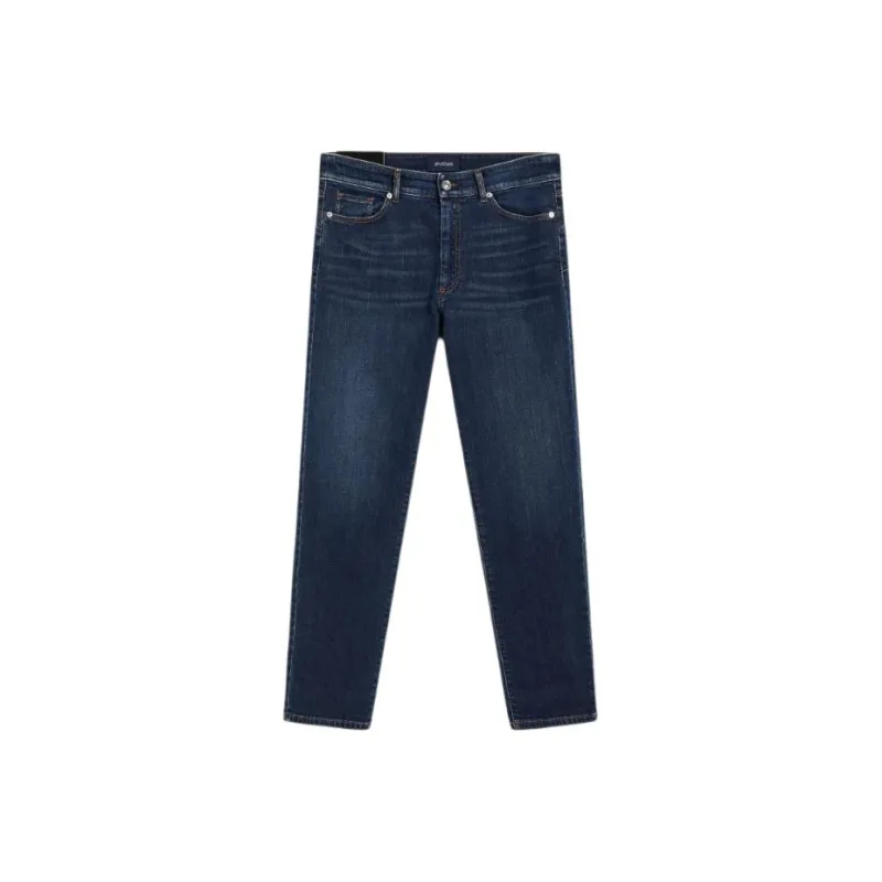 MaxMara Navata Collection Perfect Fit Boyfriend Cut Jeans Women's Blue-0