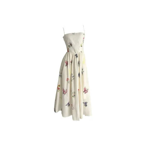 AURORA MUSE Slip Dress Women's Apricot